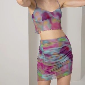 Cider Watercolor Fantasy Matching Set Size XS